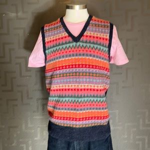 Brooks Brothers Fairisle Sweater Vest